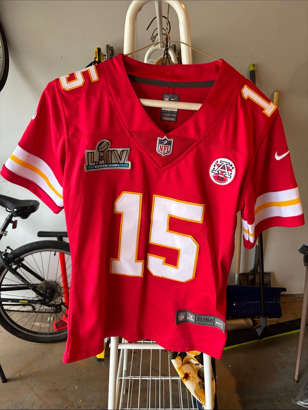Nike Red Kansas City Chiefs #15 Youth Football Jersey